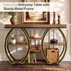 Tribesigns console tafel van 120 cm, in landelijke stijl, Productafbeelding-voorbeeld 5