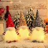 Weihnachtsdeko 3 Stück Weihnachten Deko Wichtel mit LED Produktbild-Vorschau 2