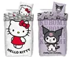 Hello Kitty & Kuromi - 2 x Bettwäsche-Set Wendemotiv, Produktbild-Vorschau 1