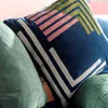 Dutch Decor Dekokissen Remy 45x45 cm Blau Produktbild-Vorschau 2