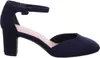 Tamaris Damen Pumps Fesselriemen Blockabsatz samtige Haptik Produktbild-Vorschau 9