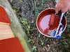echte schwedische Schlammfarbe / Slamfärg in Falunrot / Produktbild-Vorschau 7