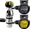 Cressi Xs Compact Ac2 Int Tauchregler-set Schwarz,Silber  Produktbild-Vorschau 1