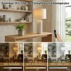 zestaw 2 lamp stołowych do salonu ceramiczne lampki nocne Podgląd zdjęcia produktu 6