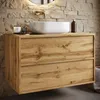 Badplaats Meuble sous-vasque Mali 80 cm  x 46 cm - Chêne - Voir les images du produit 2