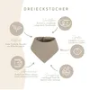 Musselin Halstücher Set 4 Stück Größe M Dreieckstücher Produktbild-Vorschau 3