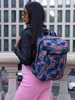 Rovicky Reiserucksack für Damen Pekama Blau Rosa One size Produktbild-Vorschau 5