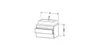 Konsolenunterschrank DURASTYLE 512x600x548mm nussbaum natur Produktbild-Vorschau 3