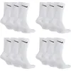 12 Paar Nike Socken Herren Damen Lang - Farbe: 12 Paar Produktbild-Vorschau 2