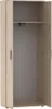 An empty, open wardrobe with a hanging rail. Náhľad obrázku produktu