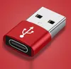 USB-A auf USB-C Adapter 3.0 OTG rot Stecker Laptop Produktbild-Vorschau 1