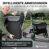 Helavo Leichtgewicht Rollator aus Aluminium faltbar mit Produktbild-Vorschau 6