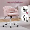 Yaheetech Schminkstuhl Schreibtischstuhl, Bauwollmischung, Produktbild-Vorschau 8