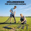 SPORTNOW voetbaldoel voor de tuin, groot 300 x 200 cm, met Productafbeelding-voorbeeld 7