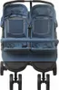 vidaXL Geschwisterwagen Marineblau Stahl Produktbild-Vorschau 1