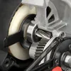 A close-up view of the internal gears and components of a power tool, likely a circular saw, showing a cross-section of its mechanism. Náhľad obrázku produktu