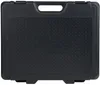 A black plastic case with a textured surface and a handle on top. Produktbild-Vorschau