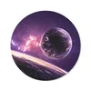 MuchoWow® Mauspad Mousepad Planeten - Sterne - Lila 50x50 Produktbild-Vorschau 1