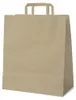 25 Braune Papiertragetaschen 45 + 17 x 48 cm Produktbild-Vorschau 1
