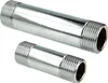 Rohrdoppelnippel - Langnippel R 1/2 Zoll x 60 mm Messing Produktbild-Vorschau 1