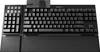 A black keyboard with a separate numpad and a trackpad on top. Produktbild-Vorschau