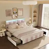 UnboxG Polsterbett 160×200 cm mit 4 Schubladen – Luxus Produktbild-Vorschau 7