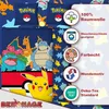 Pokemon Kinder Wende-Bettwäsche Pikachu Glurak Bisaflor Produktbild-Vorschau 3