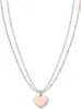 Thomas Sabo Kette LBKE0004-415-12-L45V Silber rosé Herz Produktbild-Vorschau 2