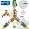 tecuro 2-Wege Verteilerstück 3/4 Zoll mit Steckkupplungen, Produktbild-Vorschau 3