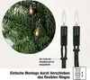 Lichterkette innen 100 bunte Lichter, beleuchtet 14,85m, Produktbild-Vorschau 5