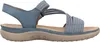 Rieker Damen Riemchensandalen hellblau NEU 42 Produktbild-Vorschau 41