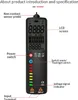 Bezkontaktní digitální multimetr LCD se dvěma režimy, Náhled obrázku produktu 9