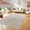 Tapis de salon en fourrure synthétique Shaggy doux Voir les images du produit 1