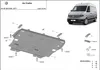 Protection anti-encastrement pour le moteur du VW Crafter Voir les images du produit 3