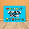 Gaming Zone Metallschild in 15x20 cm mit Pixel-Items für Produktbild-Vorschau 4