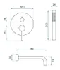REA Unterputz Wannenarmatur Lungo chrom + BOX Produktbild-Vorschau 5