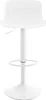 A white bar stool is shown against a white background. Produktbild-Vorschau