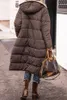 ASKSA Femme Longue Doudoune Chaude Polaire Réversible Veste Voir les images du produit 2