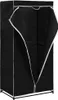 vidaXL Kleiderschränke 2 Stk. Schwarz 75×50×160 cm Produktbild-Vorschau 3