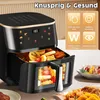 Airfryer 10,5L XL Heißluftfritteuse mit Produktbild-Vorschau 4