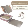 2er Set Katzenklo Matte Katzenstreu Katzentoilette Vorleger Produktbild-Vorschau 5