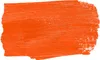 A swatch of orange paint. Produktbild-Vorschau