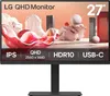 LG 27BA75QB-B, LED-Monitor, (QHD, IPS, USB, Pivot) Produktbild-Vorschau 5