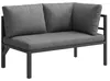 Gartenlounge-Set 5-teilig Ecksofa mit Tisch & Hocker, 150kg Produktbild-Vorschau 10