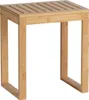 A simple, clean product shot of a wooden stool. Produktbild-Vorschau