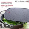 Coolinato Silikon Universal Spritzschutz 3in1  GRAU Produktbild-Vorschau 2