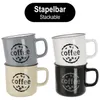 com-four® 4x Kaffeebecher im Vintage-Design - 380 ml Produktbild-Vorschau 7