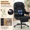 Masážní křeslo HOMCOM 3D s hnětací funkcí, opěrkou nohou a Náhled obrázku produktu 4