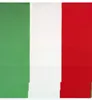 Bandana Italien Fanartikel weiss-rot-grün 45x45cm - Produktbild-Vorschau 2