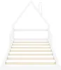 Sweiko 90x200cm Lit d'enfant, lit plat, forme maison, pin Voir les images du produit 14
